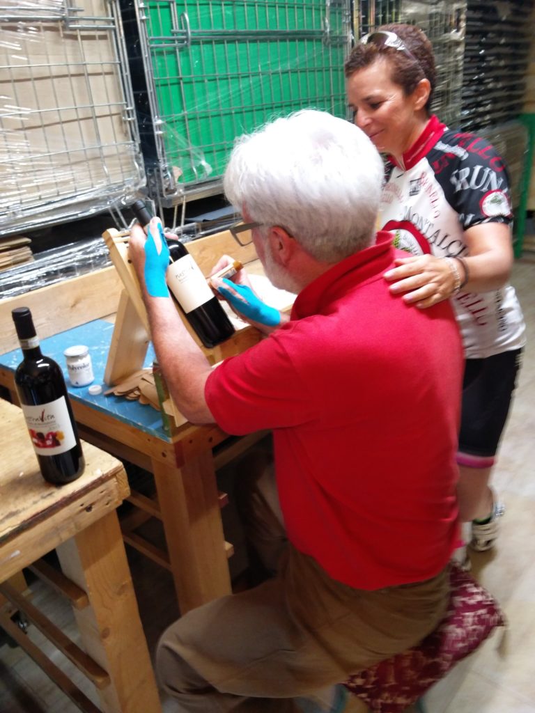 Giuditta and her dad