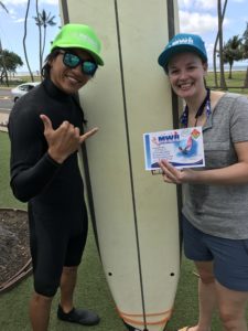 Graduated From Surfing School